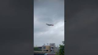 Air India B777300ER on Finals Runway 27 Mumbai International Airport planespotting b777 [upl. by Nuhsyar415]