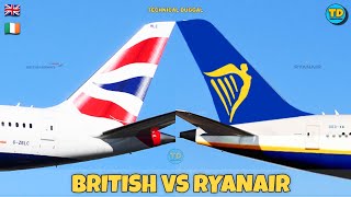 British Airways Vs Ryanair Comparison 2024 🇬🇧 Vs 🇮🇪 [upl. by Quiteria]