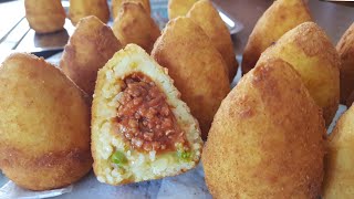 ARANCINI RICETTA ORIGINALE  FINGERFOOD [upl. by Ahsitam]