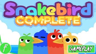 Snakebird Complete Gameplay HD PC  NO COMMENTARY [upl. by Enelrad638]