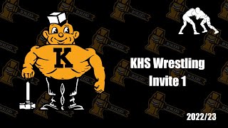 KHS Wrestling Invite 1 [upl. by Arayc]