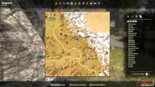 Eastmarch Treasure Map VI Location  The Elder Scrolls Online [upl. by Yellhsa]