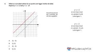 Högskoleprovet XYZ uppgift 6 från höstens högskoleprov 2024 provpass 4 kvantitativ del [upl. by Nyl]