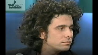 ANDRES CALAMARO EN EL PROGRAMA quotHORA CLAVEquot 1997 INÉDITO [upl. by Kelci]