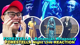 포레스텔라 Forestella  Bohemian Rhapsody  FORESTELLA Night Live REACTION [upl. by Stephani]