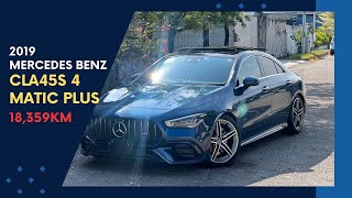 Unreg 2019Mercedes Benz CLA45s 4Matic Plus18359km Only‼️ [upl. by Sixela]