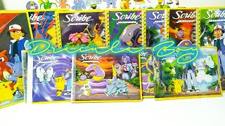 Cuadernos Scribe Pokémon 2000  Colección lápices libretas vintage [upl. by Wampler130]