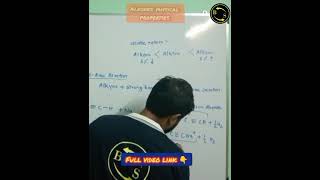 Alkynes Chemical Properties Class 11th  Alkynes Organic chemistry  Part42  btosacademy [upl. by Eugenle943]