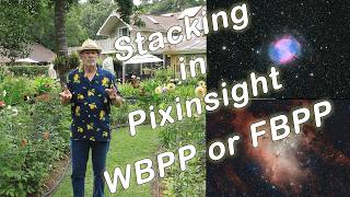 Stacking in Pixinsight using Fast Batch Preprocessing and Weighted Batch Preprocessing [upl. by Norling]