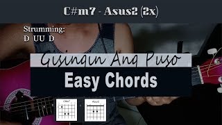 Liezel Garcia  Gisingin Ang Puso  Guitar Chords EASY [upl. by Nwadahs782]