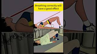 Breathing correctly will have a good effectshortsathome yoga daily diet workout [upl. by Fassold]