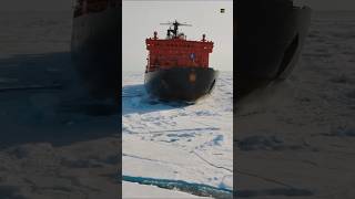 Powerful Ice Breaker Ship 😱 [upl. by Oiracam836]