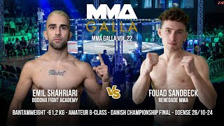 Emil Shahriari Buddha Fight Academy Vs Fouad Sandbeck Renegade MMA [upl. by Lightfoot]