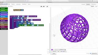 BlocksCAD Bola de Navidad 01 [upl. by Sherill]