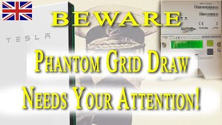 BEWARE phantom grid draw with Tesla Powerwall 2 and a Smart Meter [upl. by Attey]