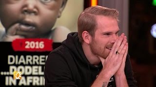 Jongens StukTV ontroerd door bedankfilmpje gezin A  RTL BOULEVARD [upl. by Anirtap]