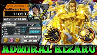 ADMIRAL KIZARU BORSALINO GAMEPLAY  ONE PIECE BOUNTY RUSH  OPBR [upl. by Hesler]