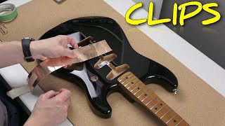 How to Shield a Fender Stratocaster with Copper Foil Tape [upl. by Ilyse]