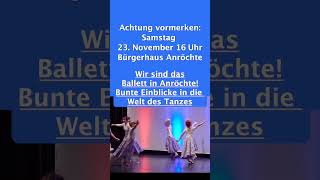 Merken Ballett Auftritt im November musik tanzen ballet [upl. by Aloivaf612]