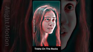 Trisha On The Rocke 😙😋 shorts shortvideo youtubeshorts viralvideo [upl. by Isaak225]