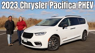 2023 Chrysler Pacifica PHEV review  The Only PlugIn Minivan [upl. by Eerhs]