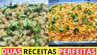 Como fazer um arroz delicioso  salada [upl. by Sergent745]