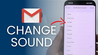 How To Change Gmail Notification Sound On iPhone [upl. by Notneiuq]