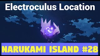 Electroculus 14989 Location Inazuma Narukami Island 28  Genshin Impact [upl. by Sothena]