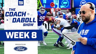 The Coach Daboll Show Previewing Week 8 vs Jets  New York Giants [upl. by Eldwon]