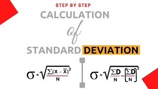 How to find or calculate standard deviation  step by step with example  In Hindi  Neeraj Sharma [upl. by Aldridge]