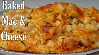 Creamy Mac n Cheese Recipe  Thanksgiving side Dish  Baked Mac n Cheese [upl. by Enahpad]