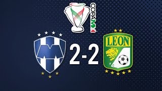 Monterrey vs León 22 Jornada 6 Apertura 2015 Copa MX  22 de Septiembre 2015 [upl. by Attelrahs]