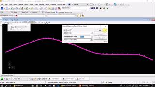 Horizontal and Vertical Alignment Report from MXROAD Highway Design [upl. by Loresz]