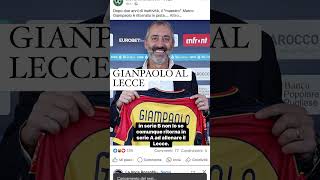 giampaolo riparte dal lecce [upl. by Anelah88]