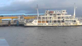 Besta Shipping Lines Baleno Tres docking at Batangas Port [upl. by Nierman]