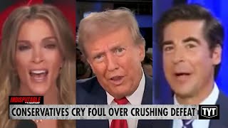 Heartbroken Republicans Cry FOUL Struggle To Accept Trumps Debate Loss [upl. by Nellda]