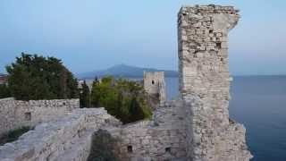 30 Seconds Samos  Ancient ruins and Logothetis castle in Pythagorion [upl. by Nodababus]