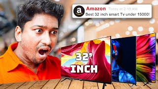 🔥Top 5 Best 32 inch Smart tv Under 15000 Tamil 2024 [upl. by Gala]