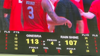 Ginebra vs Rain or Shine Full Video 4K HD [upl. by Yajiv]