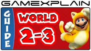 Super Mario 3D World  World 23 Green Stars amp Stamp Locations Guide amp Walkthrough [upl. by Annaoj]