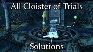 Final Fantasy X All Cloister of Trials Solutions [upl. by Otrevire]