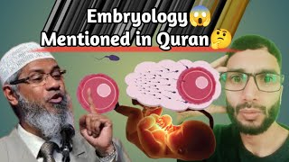 Embryology mentioned in Quran 🤔islam zakirnaik engineermuhammadalimirzalatestbayan [upl. by Ikila674]