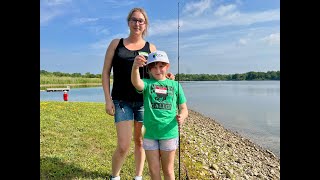 Fun Morning of Fishing amp Outdoor Activity for Victory Gallop Families [upl. by Cadmarr694]