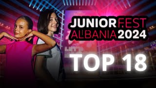 My Top of Junior Fest Albania 2024 [upl. by Talanian]