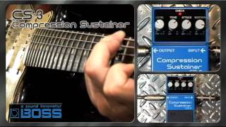 BOSS CS3 Compression Sustainer [upl. by Solracsiul558]