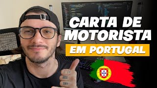 COMO FAZER CARTEIRA DE MOTORISTA EM PORTUGAL [upl. by Charlet]