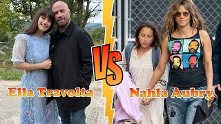 Ella Travolta VS Nahla Aubry Halle Berrys Daughter Transformation ★ From 00 To Now [upl. by Sharos498]