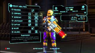 XCOM Enemy Within  Heavy Class Guide and Skills walkthroughtutorialtips [upl. by Ahsac]