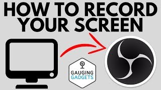 How To Record Your Computer Screen With OBS  Quick Tutorial [upl. by Laamaj]