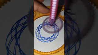 Nice Drawing Art Spirograph spirograph artdrawing trend video shorts trending diyshort [upl. by Katuscha]